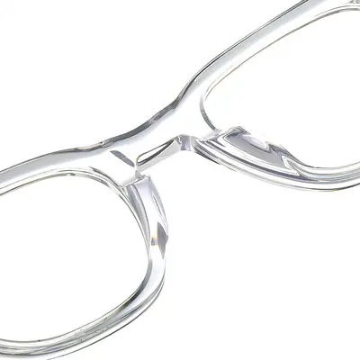 Korean-Style Transparent Myopia Eyeglass Frame, Anti-Blue Light, Ultra-Light