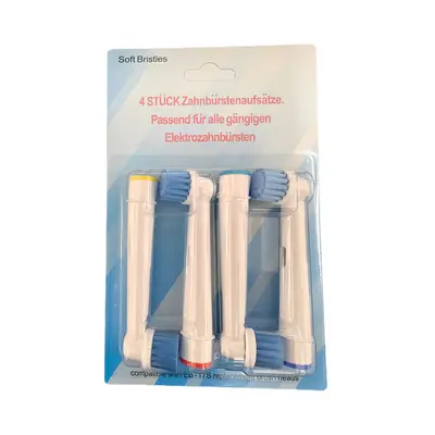 Replacement Electric Toothbrush Head for EB17/SB-417A/EB50A/SB-17A, DuPont Soft Bristles - 8