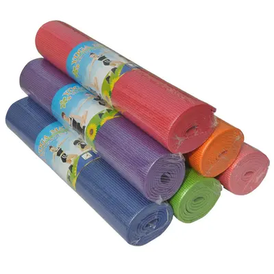 PVC Yoga Matı, 6 MM, Kaymaz, Kalın, Başlangıç Seviyesi - 4
