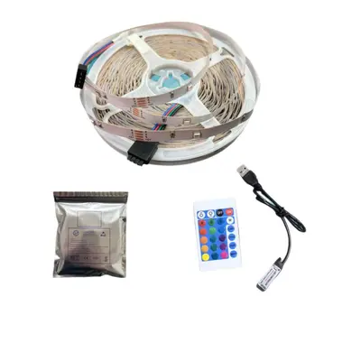 Grenzüberschreitender E-Commerce nicht wasserfest 5V5050-16 LED RGB Streifen Set 24-Tasten 44-Tasten Bluetooth Infrarot Ambientebeleuchtung
