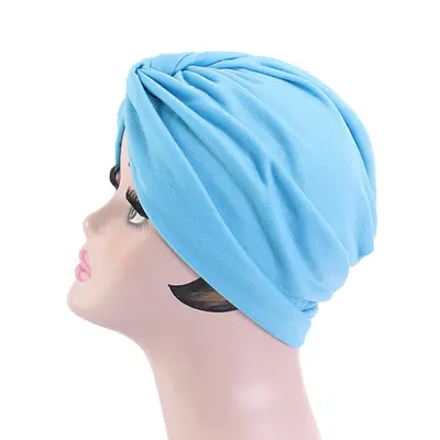 Cotton Turban Hat, Twist Hat, Model TJM-163