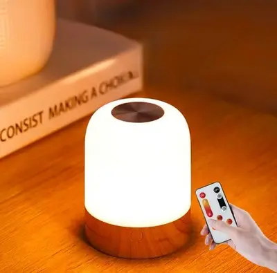 670nm Red Light Night Lamp, No Blue Light, No Flicker, Stepless Dimming - 10