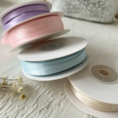 0.6 Width Satin Ribbon for Handmade and DIY Crafts - 3