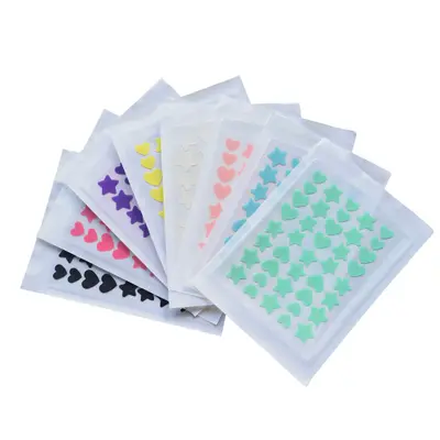 Renkli Akne Bandı, Hidrokolloid, Şeffaf, Bağımsız Paket