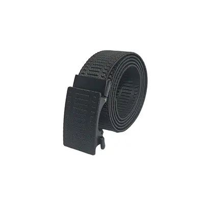 3.5 Tank Pattern Striped Elastic Waistband Men's Outdoor Canvas Belt with Zinc Alloy Buckle Durable Military Training Belt - 12