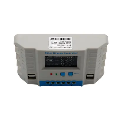 Fully Automatic Solar Charge Controller 12V/24V Universal Photovoltaic Regulator - 5