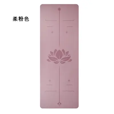 PU-Yogamatte aus Naturkautschuk, rutschfest, schweißabsorbierend, dick - 13