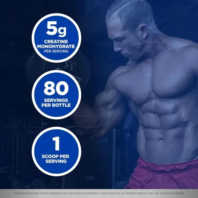 Kreatin-Monohydrat-Pulver Fitness-Ergänzung - 3