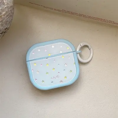 AirPods Pro 3/4 Gen headphone case, star pattern