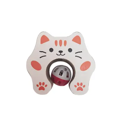 Eulenförmiges dickes Katzenkratzbrett aus Wellpappe - 10