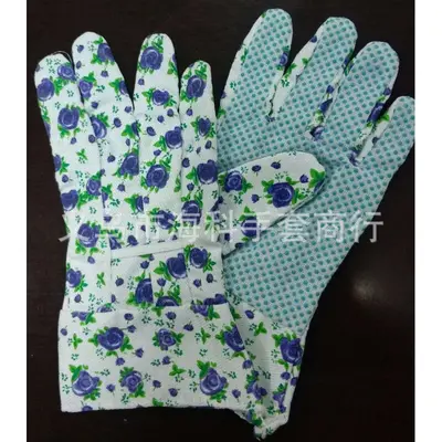 PVC-Noppen-Gartenhandschuhe, schnittfest, verstärkt - 8