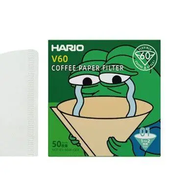 Japan V6 Kaffeefilter V/V Größe, Natur oder Gebleicht, für Handfilter - 9