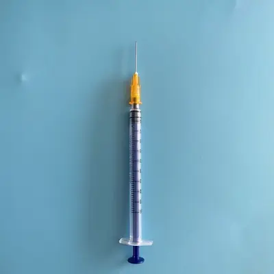 Small Single-Use Plastic Syringes, Graduated, Screw-Type - 12