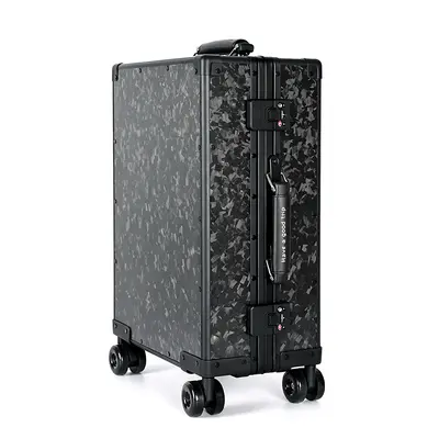 Neues Vollkarbonfaser-Hartschalenkoffer ultraleicht Trolley Premium-Qualität 20 Zoll 24 Zoll Kabinenkoffer Reisekoffer extrem glatt - 8