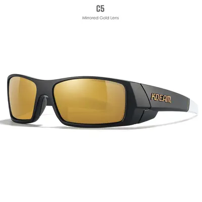 2024 KDEAM Square Polarized Sunglasses KD338, Cycling Glasses - 10