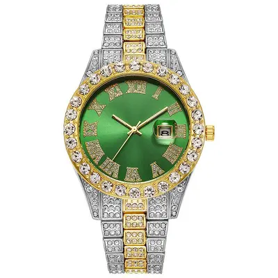 Quartz watch, steel band, roman numerals - 11