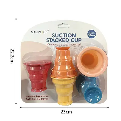 Children's Six-Sided Stacking Cube Educational Sensory Toy - 8