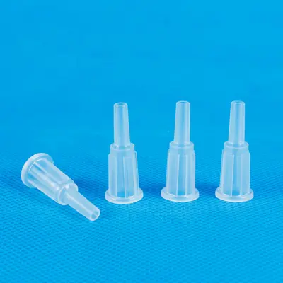 Dispensing Syringe Screw Cap, PP Plastic, Disposable, Straight Mouth - 9