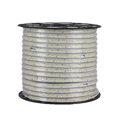 LED şerit 220V açık alan mühendislik aydınlatması su geçirmez dış ortam ışık şeridi hayvan üretimi kule vinç şantiye bodrum 24V36V