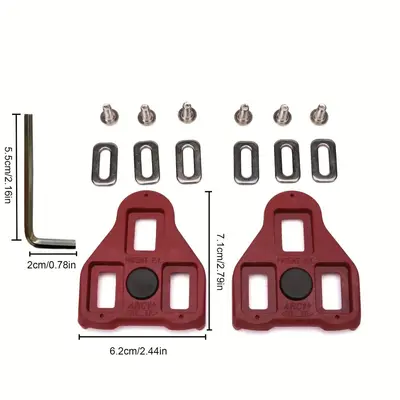 SPD-Compatible Road and Mountain Bike Shoe Cleats