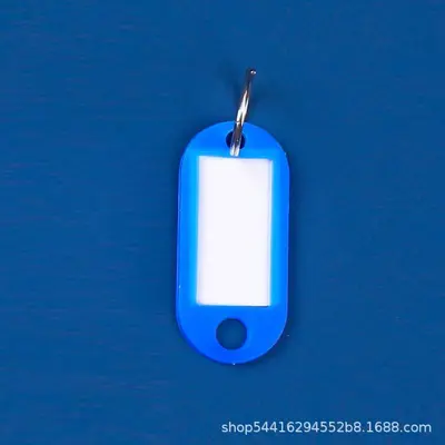 Numbered Writable PP Plastic Key Tag for Hotels - 12