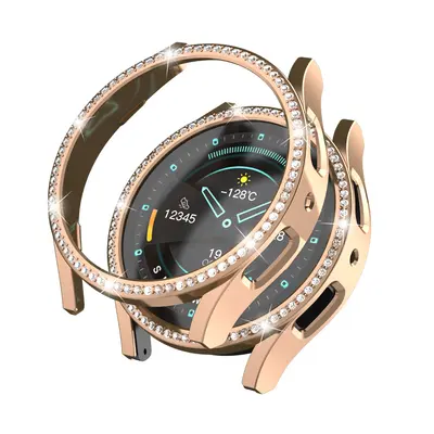 Diamond-Look Protective Case for Samsung Galaxy Watch5/6/7FE, 40/44 mm