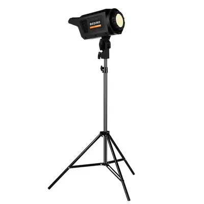 Live-Stream LED Fotoleuchte Videoleuchte Videoleuchte Kunstlicht mit Fernbedienung Stativ Dreifarben-100W Sonnenleuchte