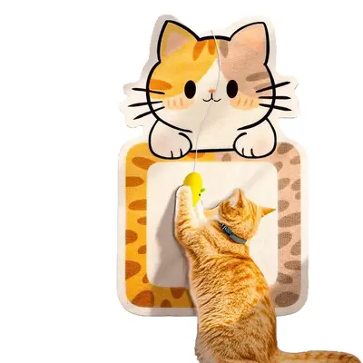 Non-Shedding Upright Wall-Mount Cat Scratch Pad, Sofa Protector - 6