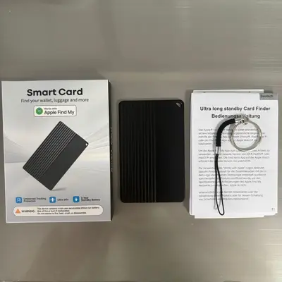 Smart tracker card, Android/iOS compatible, ultra-thin, 5-year standby - 6