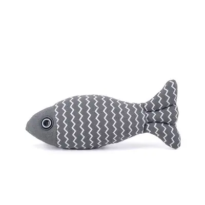Catnip Linen Fish Cat Toy, Chew-Resistant for Kittens - 7