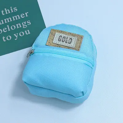 Colorful Coin Purse Pendant Portable Mini Storage Bag for Lipstick and Earphones - 6