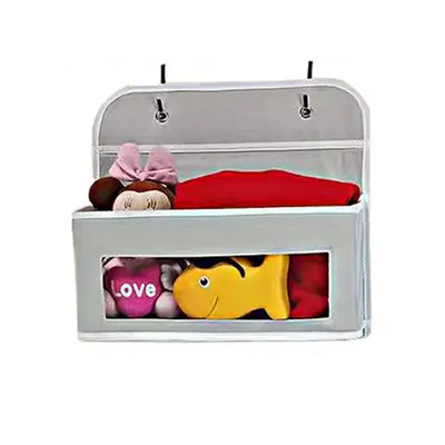 Hanging Five-Compartment Non-Woven Storage Bag, Large Capacity - 9