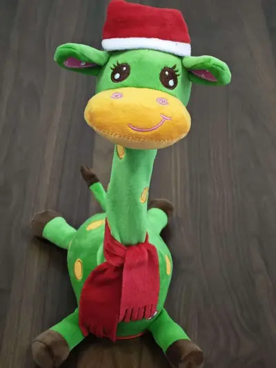 Volume Adjustable Swinging Dancing Giraffe Plush Toy That Sings - 12