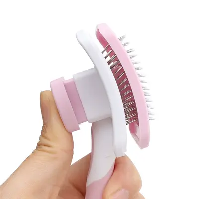 Evcil hayvan tarağı, iğneli bakım tarağı, köpek ve kedi için - 4