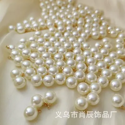 Imitation Pearl Pendant 4-18 mm, High-Gloss for DIY Jewelry - 12