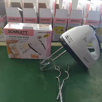 Elektrikli yumurta çırpıcı, 7 vitesli mini mikser - 2