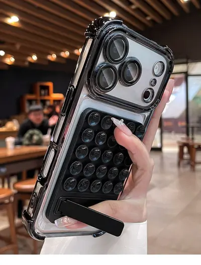 iPhone 17 Pro Max silicone suction bracket phone case - 7