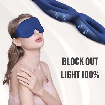 3D-Schlafmaske, verstellbar, lichtdicht
