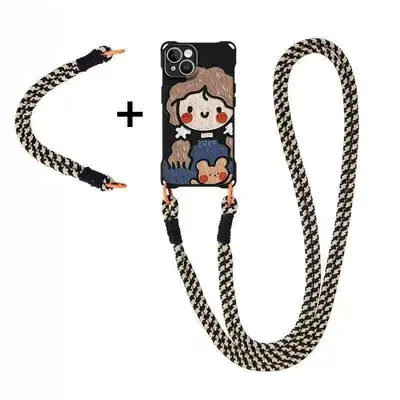 Apple 16 Pro Max crossbody strap case, iPhone 13 compatible - 8