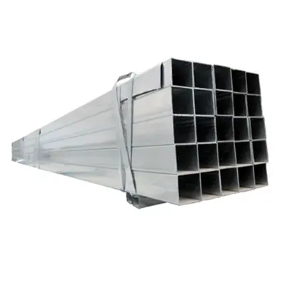 Galvanizli kare çelik boru 40x60 ve 25x25, sıcak daldırma, GB standardı