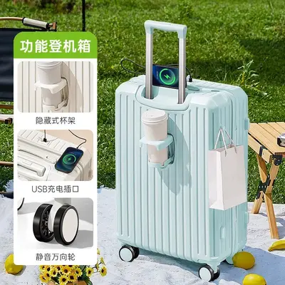 Multifunctional Luggage 24-28 inch Silent Wheels - 10