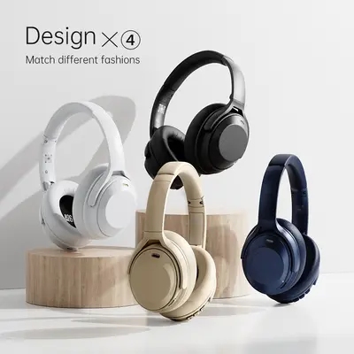 Fingertime auf dem Kopf montierte ANC aktive Geräuschunterdrückung Bluetooth-Kopfhörer A06 kabellose Bluetooth-Kopfhörer Fabrik Großhandel - 4