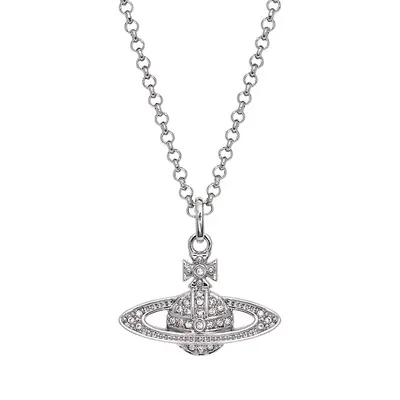 Vivienne klassische Satürn-Halskette Damen leichte Luxus-Schlüsselbeinkette - 5