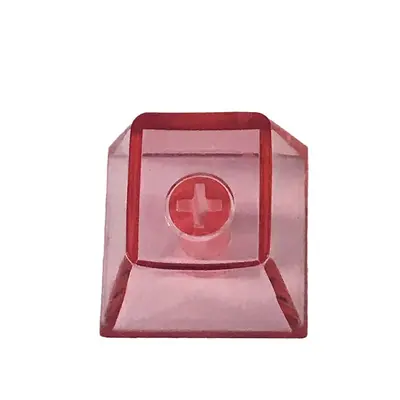 Orijinal yükseklik R4 beyaz siyah 9.7mm yüksek şeffaf PC malzemesi mekanik klavye kişiselleştirilmiş şeffaf yarı saydam klavye tuşları - 5