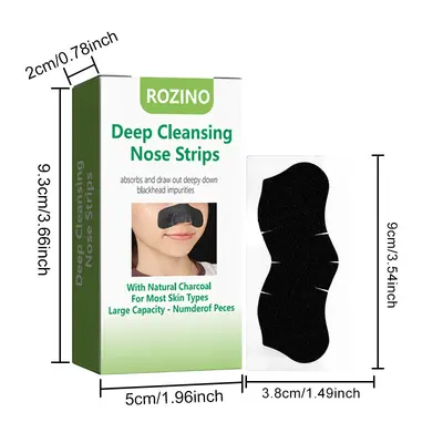 Moisturizing Blackhead Nose Strips, Pore Tightening, Gentle - 6