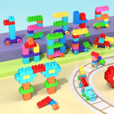 Multifunctional Building Block Learning Table for Babies, Ages 3-6 - 4