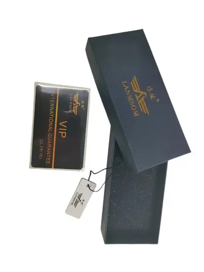 LANMSOM Herrenuhr Quarz, Stahlarmband, wasserdicht - 9
