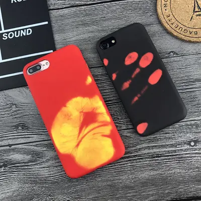 iPhone 17 Pro Max termal sensörlü renk değiştiren kılıf