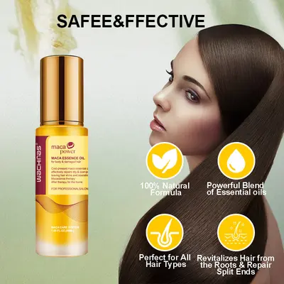 Moroccan Almond Oil Hair Care Essential Oil, Improves Texture, Reduces Frizz