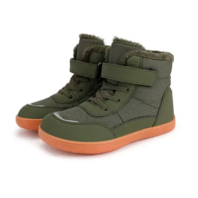 Kinder-Winter-Baumwollstiefel, wasserdicht, rutschfest, Samtfutter - 8